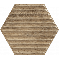 Woodskin Wood Heksagon Str B 19,8x17,1 Gat. 1