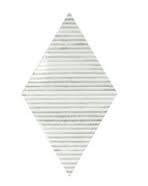 Rhombus Wall Bambu B&W 15,2x26,3 Gat.1