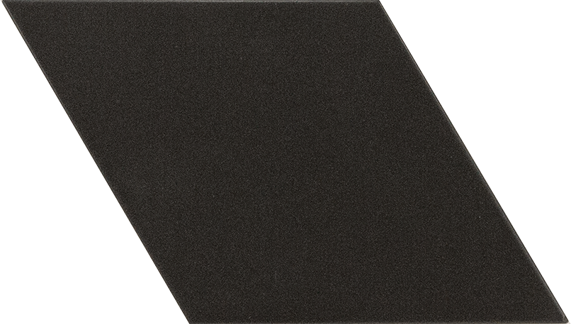 Rhombus Black Smooth płytka gresowa mat. 14x24 Gat. 1
